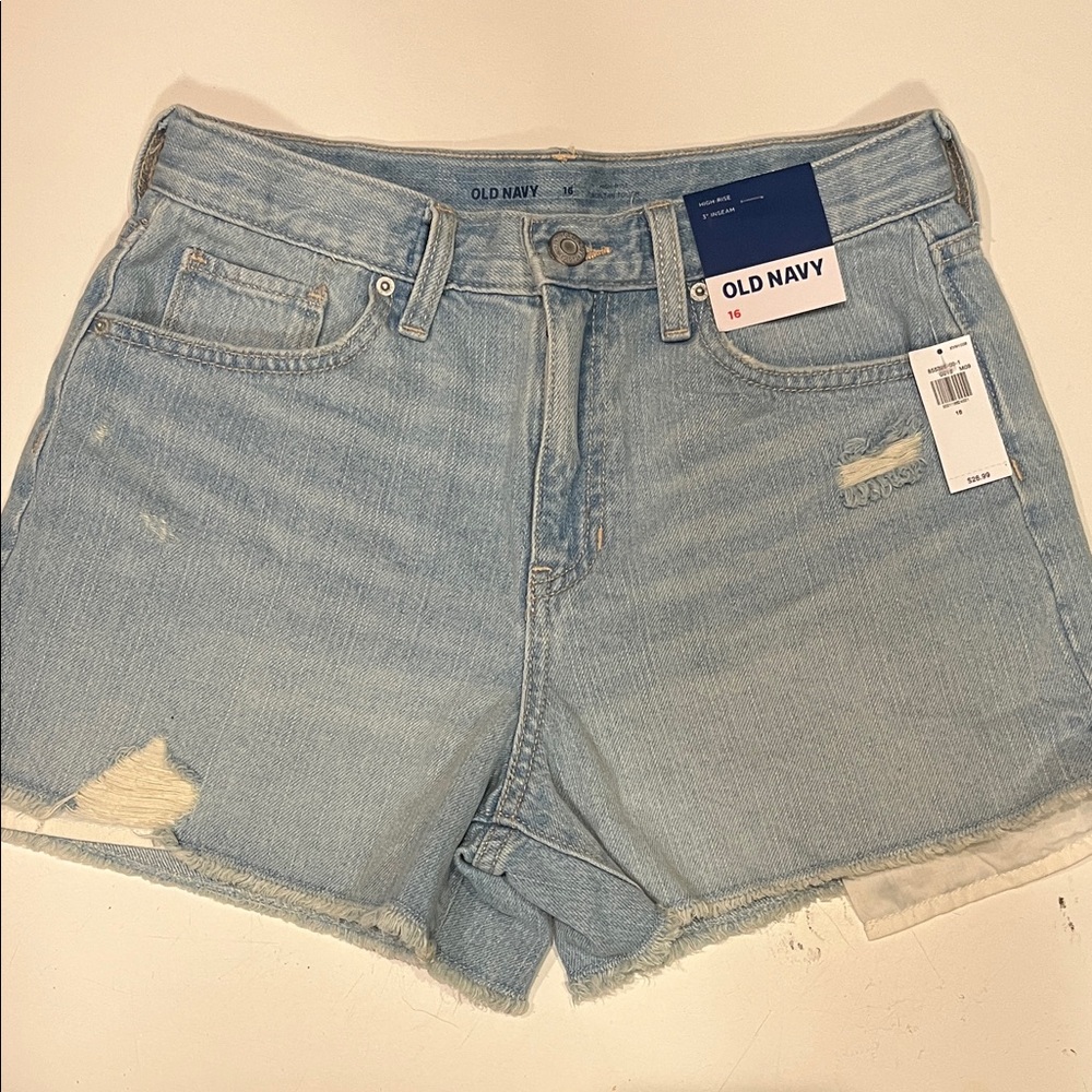 Old Navy Light Wash Girl’s Jean Shorts